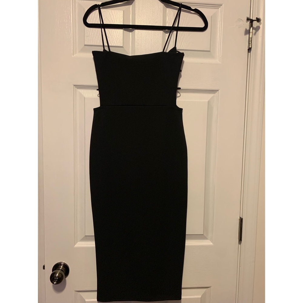 FINAL SALE! PLT Form Fitting Side Open Dress